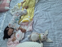 良良（liangliang）嬰兒浴巾 兒童浴袍斗篷帶帽速干毛巾 新生兒寶寶洗澡浴巾 【帶帽款】熊貓 80*125cm 兒童款 曬單實拍圖