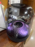 哈曼卡頓（Harman/Kardon）琉璃4代 360度環(huán)繞立體聲 菱形氛圍燈效 下沉式低音炮 桌面藍牙音箱 Aura Studio4黑色 曬單實拍圖