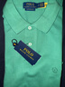 Polo Ralph Lauren 拉夫勞倫  男裝 25年春季定制修身版棉質網(wǎng)眼布Polo衫 300-綠色 L 曬單實拍圖