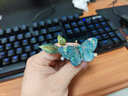 She's茜子斑斕蝶夢(mèng)刺繡蝴蝶捏夾發(fā)夾劉海夾發(fā)卡生日禮物送女友 曬單實(shí)拍圖