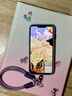 圣圖朗新款小羊皮適用17蘋(píng)果16plus手機殼iphone15promax高級感14pro防摔12小眾全包x保護套11硅膠13情侶 液態(tài)小羊皮-水彩好運【草紫色】 iPhone 13 曬單實(shí)拍圖