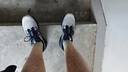 美津濃（MIZUNO）進階回彈緩震跑步鞋ASTRO PLUS II 03/平菇灰/深影藍(lán)/鐵青灰42 曬單實拍圖