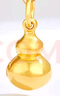金至尊黃金吊墜光面小葫蘆足金掛墜不含項鏈送女友生日禮物計價(jià) 1.1克 曬單實(shí)拍圖