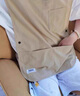 吳衣斯簡約家用新款廚房烘焙馬甲圍裙理發(fā)店工作服男女通用餐飲馬甲款式 M2406背心馬甲-杏色 曬單實拍圖
