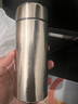 然也雙層純鈦保鮮抑菌保溫杯定制便攜口袋杯男女士200ml雪花銀XK-4577 曬單實拍圖