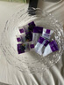 格娜斯水晶玻璃果盤家用客廳茶幾水果盤輕奢干果盤零食收納盤子高檔大號 曬單實拍圖
