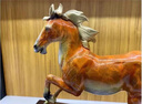 莫尼森黃銅馬擺件馬到成功客廳電視柜客廳玄關(guān)裝飾公司喬遷禮物開(kāi)業(yè)禮品 中號 全黃銅馬到成功 汗血寶馬棕 曬單實(shí)拍圖