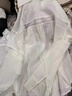 FSHE蕾絲鏤空慵懶風(fēng)寬松白色防曬衣女上衣夏季新款時尚薄款冰絲襯衣女 藍色 L 曬單實拍圖