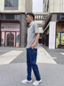 JASONWOOD高端牛仔褲男春秋季寬松直筒大碼商務(wù)男褲2025新款休閑長(zhǎng)褲子男 高檔藍(lán)灰色春秋款【現(xiàn)貨速發(fā)】 XXS 32【腰圍2尺5適合140斤左右】 曬單實(shí)拍圖