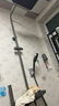 九牧（JOMOO）花灑套裝琴鍵按摩噴槍除垢頂噴水愈精靈淋浴器36668-882/HBS-1 曬單實拍圖