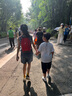 微曼小鹿 童裝女童套裝夏 兒童套裝女牛仔背帶褲套裝 女童中大童夏裝 139 背帶褲套裝 160cm 曬單實(shí)拍圖