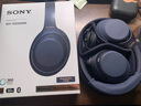 索尼（SONY）WH-1000XM4 高解析度無線藍(lán)牙 智能降噪 頭戴式 深夜藍(lán) 七夕禮物 曬單實拍圖