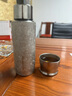 飛劍（FEIJIAN）純鈦保溫杯高檔燜茶杯茶水分離養(yǎng)生泡茶水杯商務(wù)辦公禮品鈦杯定制 皓月銀390ml 曬單實(shí)拍圖