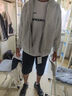 魯雅爾美式潮流復古cleanfit毛呢夾克男春秋季百搭高街氣質(zhì)高級外套上衣 灰色 2XL 曬單實(shí)拍圖