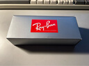 雷朋（RayBan）太陽鏡派對達人系列男女款時尚高級方形復古戶外防曬墨鏡0RB3016F 曬單實拍圖