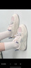 FILA FUSION斐樂潮牌女鞋滑板生活鞋2025夏新款50-50帆布鞋休閑鞋 奶白/寂靜粉-GH 37.5 曬單實(shí)拍圖