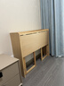 尚馨閣實(shí)木折疊書(shū)桌學(xué)生家用臥室簡(jiǎn)易小戶(hù)型寫(xiě)字臺學(xué)習桌電腦桌整裝發(fā)貨 【原木色-100CM】折疊桌+折疊椅 曬單實(shí)拍圖