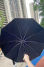 AILUKI日本全自動(dòng)雨傘男士加大加厚加固反向折疊女便攜雙人抗風(fēng)暴傘 莫卡米【機械手柄+超大抗風(fēng)+反向不濕】 10骨 曬單實(shí)拍圖