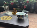 薈云軒冰梅青花主人杯壓手杯陶瓷功夫茶具個人專用品茗杯家用喝茶杯子 冰梅壓手杯 禮盒裝 曬單實拍圖