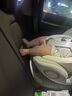 Prigel 兒童安全座椅舒安pro嬰兒車載寶寶0-12歲汽車用新生嬰幼兒可坐躺 舒安pro 奶油青提（支撐腿） 曬單實拍圖