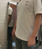 海瀾之家HLA海瀾之家短袖T恤男心潮系列肌理提花刺繡短袖男 曬單實(shí)拍圖