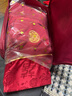 紅豆家紡水洗棉結(jié)婚床上四件套刺繡提花被套家用床單被罩床笠婚慶床上用品 生生世世【親膚細(xì)膩 可機(jī)洗】 1.8m床單款四件套-被套200x230cm 曬單實(shí)拍圖