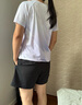 匹克二次呼吸丨速干專(zhuān)業(yè)跑步T恤男夏季新款輕薄透氣羽毛球訓練服 【女款套裝】洋紫 L 曬單實(shí)拍圖