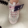 斐樂(lè)（FILA）官方女鞋老爹鞋運(yùn)動(dòng)鞋2025秋季新款鞋子厚底蘑菇休閑鞋 淡灰紫/百合白-GL 38 曬單實(shí)拍圖