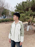 G.DUCKKIDS小黃鴨童裝男童外套春秋款2025新款兒童風(fēng)衣中大童拉鏈衫男孩上衣 綠色 170 建議15~16歲【160-170cm】c 曬單實(shí)拍圖