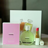 香奈兒（Chanel）邂逅清新淡香水口紅禮盒(綠邂逅淡50ml+白管918) 生日禮物送女友 曬單實拍圖