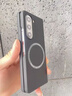 方哲適用三星Galaxyzfold7手機殼鏡頭全包防摔磁吸無(wú)線(xiàn)充Fold6時(shí)尚商務(wù)磨砂親膚裸機感男女款外殼 石墨黑+磁吸圈 三星Galaxy Z Fold7 曬單實(shí)拍圖