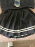 G.DUCKKIDS童裝女童春秋套裝兒童衣服中大童春裝學(xué)院風(fēng)百褶裙兩件套女孩服裝 套裝【送領(lǐng)帶】 130 建議120-130cm7-8歲 曬單實(shí)拍圖