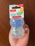 NUK德國智柔全硅膠安撫奶嘴0-6個月以上新生嬰兒防脹氣牙膠帶收納盒 藍(lán)/綠-智柔全硅膠  0-6個月 2個裝 曬單實(shí)拍圖
