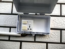 國際電工插線板防水盒室外防水插座排防雨插排防水罩插板保護蓋排插保護盒 中號(雅白)排插防水盒 曬單實拍圖