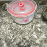 華光骨瓷保鮮碗帶蓋釉中彩可微波加熱4/5/6英寸面碗花好月圓 曬單實拍圖
