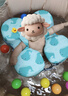 水之夢免充氣嬰兒游泳速干可拆洗腋下圈適合3個(gè)月-4歲兒童防嗆水 防側(cè)翻 速干卡通綠色 曬單實(shí)拍圖