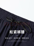 雅鹿冰絲套裝男夏季爸爸裝短袖T恤polo中老年兩件父親節(jié)禮物實用衣服 灰綠色-套裝【短袖+短褲】 170【推薦100斤-120斤】 曬單實拍圖