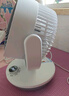 夏普（SHARP)小風(fēng)鈴空氣循環(huán)扇電風(fēng)扇家用小型桌面臺(tái)式宿舍臥室辦公室靜輕音抑菌扇葉搖頭臺(tái)扇PJ-CA230B-A 曬單實(shí)拍圖