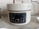 美的（Midea）【國家補貼】鴛鴦分格電壓力鍋4L高壓飯鍋雙膽4-6人家用 全自動智能預(yù)約開蓋燉煮煲湯MY-4KK05飯煲 曬單實拍圖