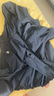 KOLON SPORT/可隆針織夾克 女子戶外彈力連帽印花接觸涼感UPF50+防曬衣外套 LKJK5MNT10-BK 黑色 M 165/88A 曬單實(shí)拍圖