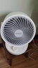 艾美特（AIRMATE）桌面空氣循環(huán)扇輕音插電充電寶兩用學(xué)生宿舍辦公小巧便捷臺(tái)扇2024新款遙控定時(shí)臺(tái)式風(fēng)扇Type-c接口 經(jīng)典機(jī)械【3檔風(fēng)速+輕巧便攜】 曬單實(shí)拍圖