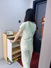 億家達(dá)實(shí)木鞋柜家用門口多層收納柜2025新款入戶室內(nèi)一體玄關(guān)柜簡(jiǎn)易鞋架 【實(shí)木生態(tài)板】原木色+云白100cm 組裝 曬單實(shí)拍圖