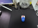 YUNLINKING引爆電競正版敏類K83玖類99式純色鼠標(biāo)墊FPS電競鼠標(biāo)墊游戲劍匠中性墊澀墊 敏【純黑色]特軟橡膠底膠 99式面料 中性澀墊 490x420mm*4mm 曬單實拍圖