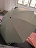 BEYZK雨眾大號手動折疊雨傘男女晴雨傘兩用禮品傘黑膠防曬遮陽傘太陽傘 晴雨防曬黑膠傘-單人[淺綠] 曬單實拍圖
