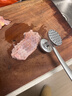 家の物語（KATEI STORY）日本牛排專用錘松肉錘牛肉捶打器錘肉器工具敲肉神器敲打斷筋錘子 鋅合金松肉錘 曬單實拍圖