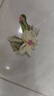 加恩倍氣質(zhì)花朵一字抓夾女2025新款高級(jí)感發(fā)夾后腦勺超仙鴨嘴夾頭飾 米色花朵鴨嘴夾【1個(gè)】 曬單實(shí)拍圖