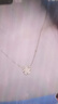 Eternelle法國(guó)永恒山茶花項(xiàng)鏈輕奢小眾設(shè)計(jì)感小香風(fēng)鎖骨鏈女七夕禮物 璀璨金色 曬單實(shí)拍圖