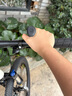 西騎者（WestBiking）自行車副把山地車拇指握把舒適通用調(diào)節(jié)防滑耐磨輕便手柄減震手把 黑色（一對(duì)裝） 曬單實(shí)拍圖