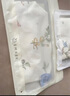 嫚熙（EMXEE）孕婦坐月子發(fā)帶夏季薄款月子帽產(chǎn)后護額頭防風(fēng)頭巾女 綺幻花信（月子帽竹棉纖維） 曬單實拍圖