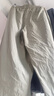 佐丹奴褲子女純棉輕薄壓褶直筒褲松緊腰休閑九分褲女05425065 曬單實拍圖